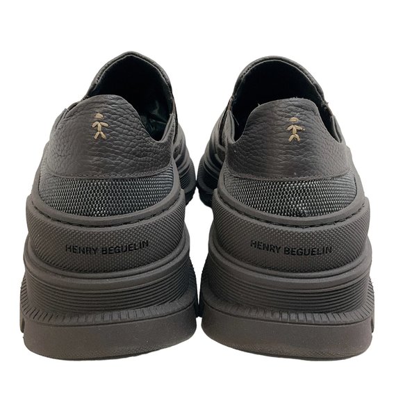 Henry Beguelin Brown Pantofola Carbone Slip On Shoes - Picture 5 of 6